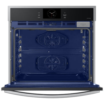 Samsung NV51CG600SSRAA Single Wall Oven, 30 inch Exterior Width, Convection, Self Clean, 5.1 cu. ft. Capacity, Temperature Probe, Wifi Enabled, Air Fry, Stainless Steel colour