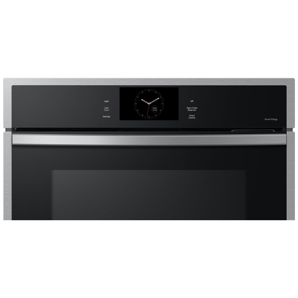 Samsung NV51CG600SSRAA Single Wall Oven, 30 inch Exterior Width, Convection, Self Clean, 5.1 cu. ft. Capacity, Temperature Probe, Wifi Enabled, Air Fry, Stainless Steel colour