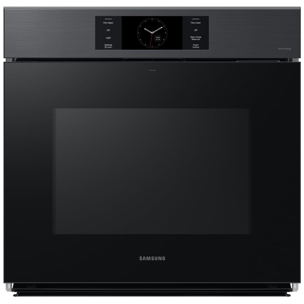 Samsung Bespoke NV51CG700SMTAA Single Wall Oven, 30 inch Exterior Width, Convection, Self Clean, 5.1 cu. ft. Capacity, Temperature Probe, Wifi Enabled, Air Fry, Black Matte Steel colour