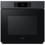 Samsung Bespoke NV51CG700SMTAA Single Wall Oven, 30 inch Exterior Width, Convection, Self Clean, 5.1 cu. ft. Capacity, Temperature Probe, Wifi Enabled, Air Fry, Black Matte Steel colour