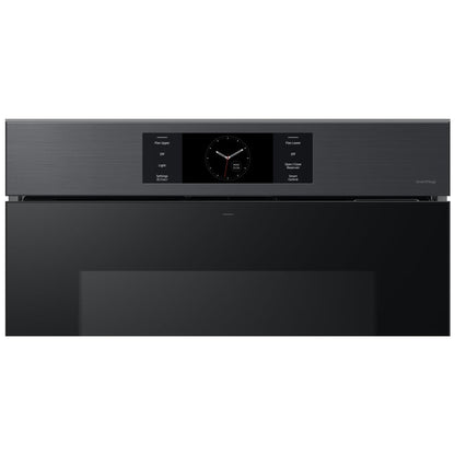 Samsung Bespoke NV51CG700SMTAA Single Wall Oven, 30 inch Exterior Width, Convection, Self Clean, 5.1 cu. ft. Capacity, Temperature Probe, Wifi Enabled, Air Fry, Black Matte Steel colour AlI Pro Cooking, Air Fry, Push-to-Open Door, FlexDuo