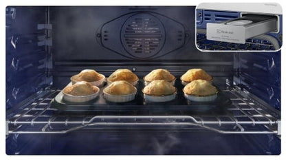 Samsung Bespoke NV51CG700SSRAA Single Wall Oven, 30 inch Exterior Width, Convection, Self Clean, 5.1 cu. ft. Capacity, Temperature Probe, Wifi Enabled, Air Fry, Stainless Steel colour