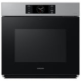 Samsung Bespoke NV51CG700SSRAA Single Wall Oven, 30 inch Exterior Width, Convection, Self Clean, 5.1 cu. ft. Capacity, Temperature Probe, Wifi Enabled, Air Fry, Stainless Steel colour