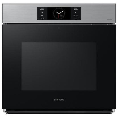 Samsung Bespoke NV51CG700SSRAA Single Wall Oven, 30 inch Exterior Width, Convection, Self Clean, 5.1 cu. ft. Capacity, Temperature Probe, Wifi Enabled, Air Fry, Stainless Steel colour