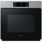 Samsung Bespoke NV51CG700SSRAA Single Wall Oven, 30 inch Exterior Width, Convection, Self Clean, 5.1 cu. ft. Capacity, Temperature Probe, Wifi Enabled, Air Fry, Stainless Steel colour