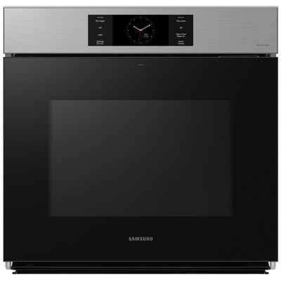 Samsung Bespoke NV51CG700SSRAA Single Wall Oven, 30 inch Exterior Width, Convection, Self Clean, 5.1 cu. ft. Capacity, Temperature Probe, Wifi Enabled, Air Fry, Stainless Steel colour