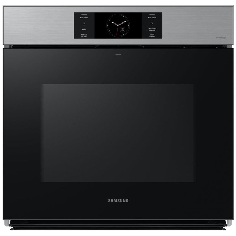 Samsung Bespoke NV51CG700SSRAA Single Wall Oven, 30 inch Exterior Width, Convection, Self Clean, 5.1 cu. ft. Capacity, Temperature Probe, Wifi Enabled, Air Fry, Stainless Steel colour