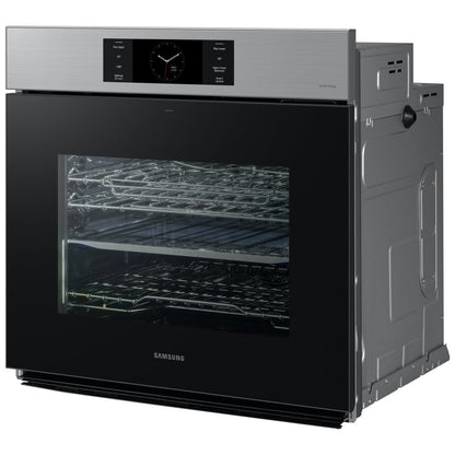 Samsung Bespoke NV51CG700SSRAA Single Wall Oven, 30 inch Exterior Width, Convection, Self Clean, 5.1 cu. ft. Capacity, Temperature Probe, Wifi Enabled, Air Fry, Stainless Steel colour