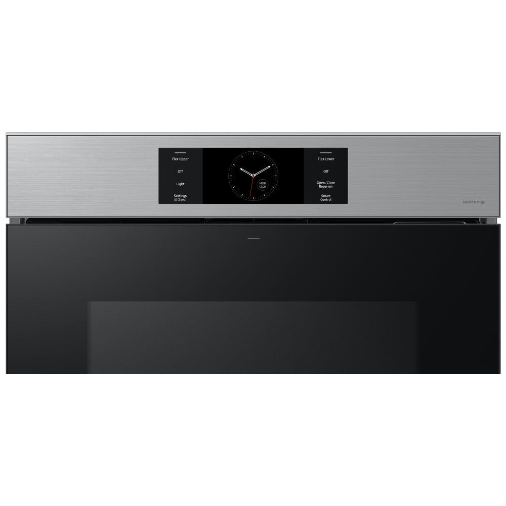 Samsung Bespoke NV51CG700SSRAA Single Wall Oven, 30 inch Exterior Width, Convection, Self Clean, 5.1 cu. ft. Capacity, Temperature Probe, Wifi Enabled, Air Fry, Stainless Steel colour