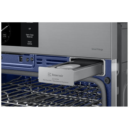 Samsung Bespoke NV51CG700SSRAA Single Wall Oven, 30 inch Exterior Width, Convection, Self Clean, 5.1 cu. ft. Capacity, Temperature Probe, Wifi Enabled, Air Fry, Stainless Steel colour