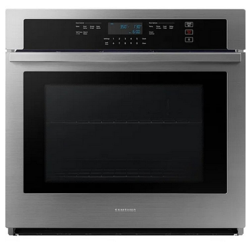 Samsung NV51T5512SS - NV51T5512SS/AC Single Wall Oven, 30 inch Exterior Width, Self Clean, 5.1 cu. ft. Capacity, Wifi Enabled, Stainless Steel colour