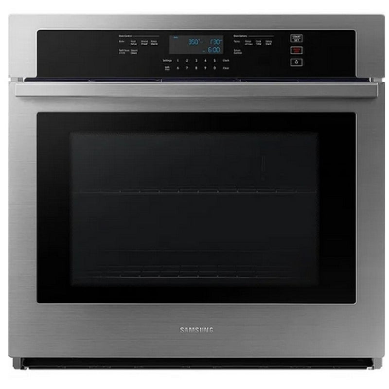 Samsung NV51T5512SS - NV51T5512SS/AC Single Wall Oven, 30 inch Exterior Width, Self Clean, 5.1 cu. ft. Capacity, Wifi Enabled, Stainless Steel colour