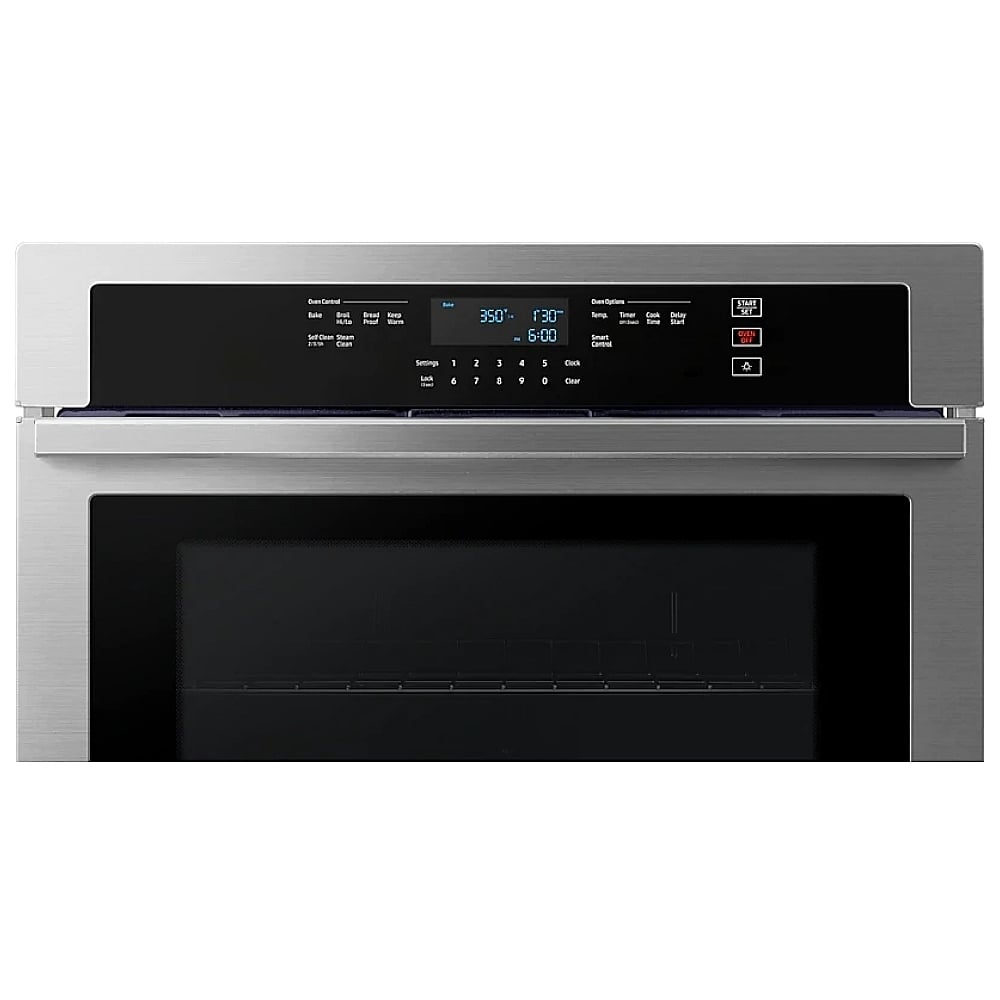 Samsung NV51T5512SS - NV51T5512SS/AC Single Wall Oven, 30 inch Exterior Width, Self Clean, 5.1 cu. ft. Capacity, Wifi Enabled, Stainless Steel colour