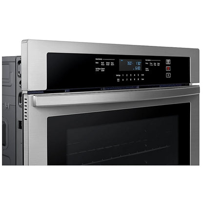 Samsung NV51T5512SS - NV51T5512SS/AC Single Wall Oven, 30 inch Exterior Width, Self Clean, 5.1 cu. ft. Capacity, Wifi Enabled, Stainless Steel colour