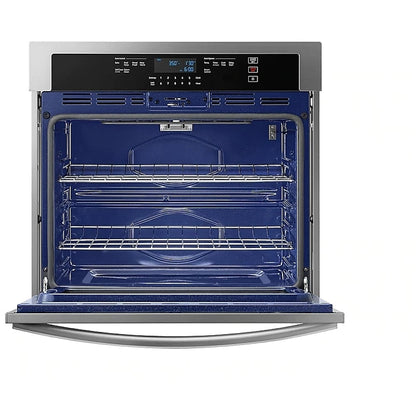 Samsung NV51T5512SS - NV51T5512SS/AC Single Wall Oven, 30 inch Exterior Width, Self Clean, 5.1 cu. ft. Capacity, Wifi Enabled, Stainless Steel colour