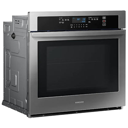 Samsung NV51T5512SS - NV51T5512SS/AC Single Wall Oven, 30 inch Exterior Width, Self Clean, 5.1 cu. ft. Capacity, Wifi Enabled, Stainless Steel colour