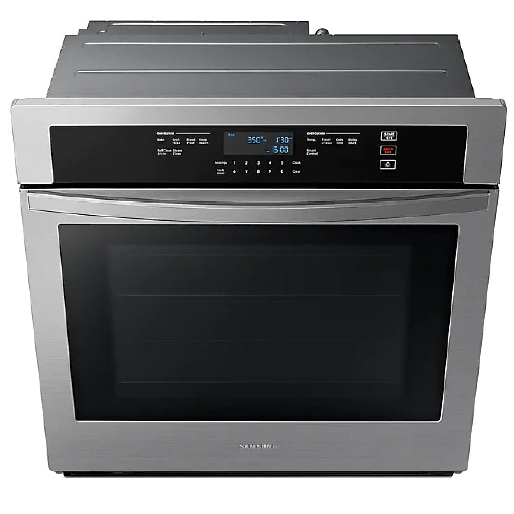 Samsung NV51T5512SS - NV51T5512SS/AC Single Wall Oven, 30 inch Exterior Width, Self Clean, 5.1 cu. ft. Capacity, Wifi Enabled, Stainless Steel colour