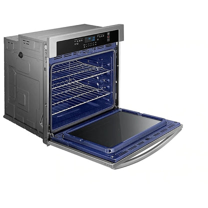 Samsung NV51T5512SS - NV51T5512SS/AC Single Wall Oven, 30 inch Exterior Width, Self Clean, 5.1 cu. ft. Capacity, Wifi Enabled, Stainless Steel colour