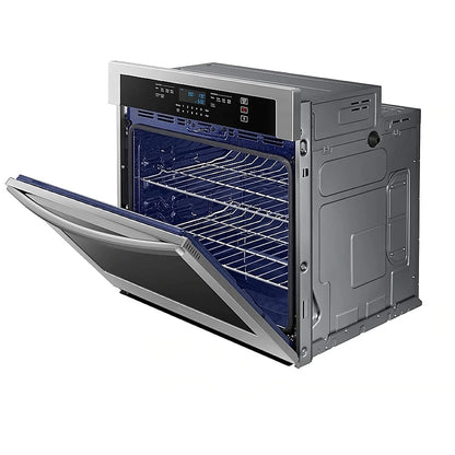 Samsung NV51T5512SS - NV51T5512SS/AC Single Wall Oven, 30 inch Exterior Width, Self Clean, 5.1 cu. ft. Capacity, Wifi Enabled, Stainless Steel colour