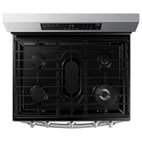 Samsung NX60A6511SS - NX60A6511SS/AA Gas Range, 6 cu. ft. Capacity, 30 inch Exterior Width, Self Clean, Convection, 5 Burners, Storage Drawer, Yes, 18,000 BTU Highest Burner, Stainless Steel colour