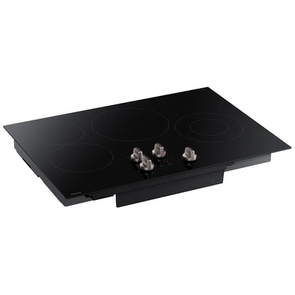 Samsung NZ30FG5332RKAA Electric Cooktop, 30 inch Exterior Width, 4 Burners, 2,500 Watts Highest Burner Element, Black colour