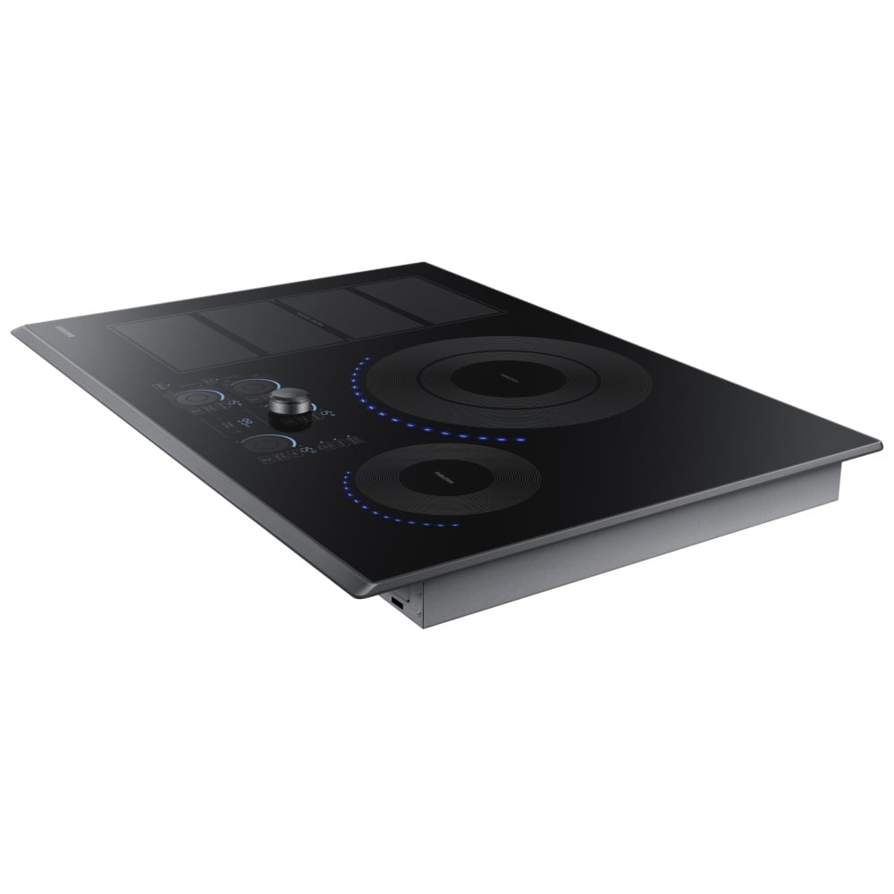Samsung NZ30K7880UG Induction Cooktop, 30 inch Exterior Width, 4 Burners, 3,600 Watts Highest Burner Element