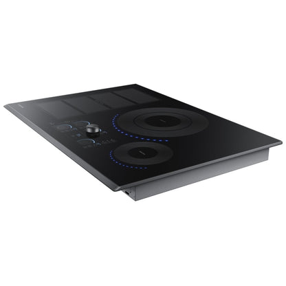 Samsung NZ30K7880UG Induction Cooktop, 30 inch Exterior Width, 4 Burners, 3,600 Watts Highest Burner Element