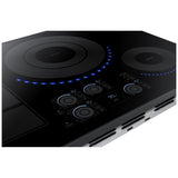 Samsung NZ30K7880UG - NZ30K7880UG/AA Induction Cooktop, 30 inch Exterior Width, 4 Burners, 3,600 W Highest Element, Black Stainless Steel colour