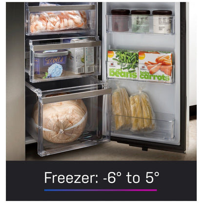 GE Profile PAD28BYTFS Bottom Freezer French Door Refrigerator, 36 inch Width, ENERGY STAR Certified, 28 cu. ft. Capacity, Water Dispenser (Interior), Ice Dispenser (Freezer Located), Stainless Steel colour