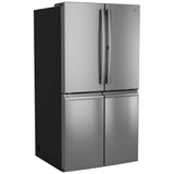GE Profile PAD28BYTFS Bottom Freezer French Door Refrigerator, 36 inch Width, 28 cu. ft. Capacity, Water Dispenser (Interior), Ice Dispenser (Freezer Located), ENERGY STAR Certified, Stainless Steel colour