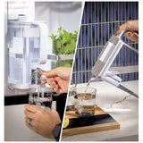 GE Profile PAD28BYTFS Bottom Freezer French Door Refrigerator, 36 inch Width, 28 cu. ft. Capacity, Water Dispenser (Interior), Ice Dispenser (Freezer Located), ENERGY STAR Certified, Stainless Steel colour