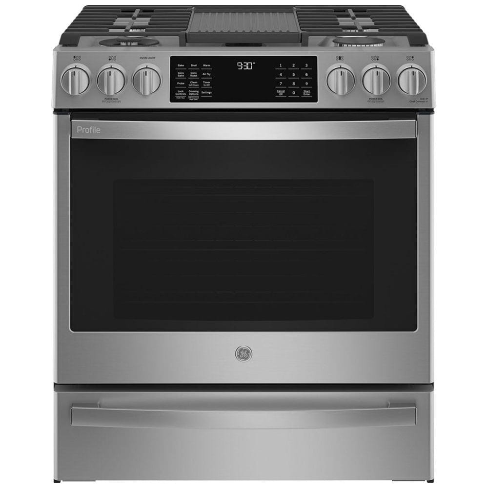 GE Profile PC2S930YPFS Dual Fuel Ranges