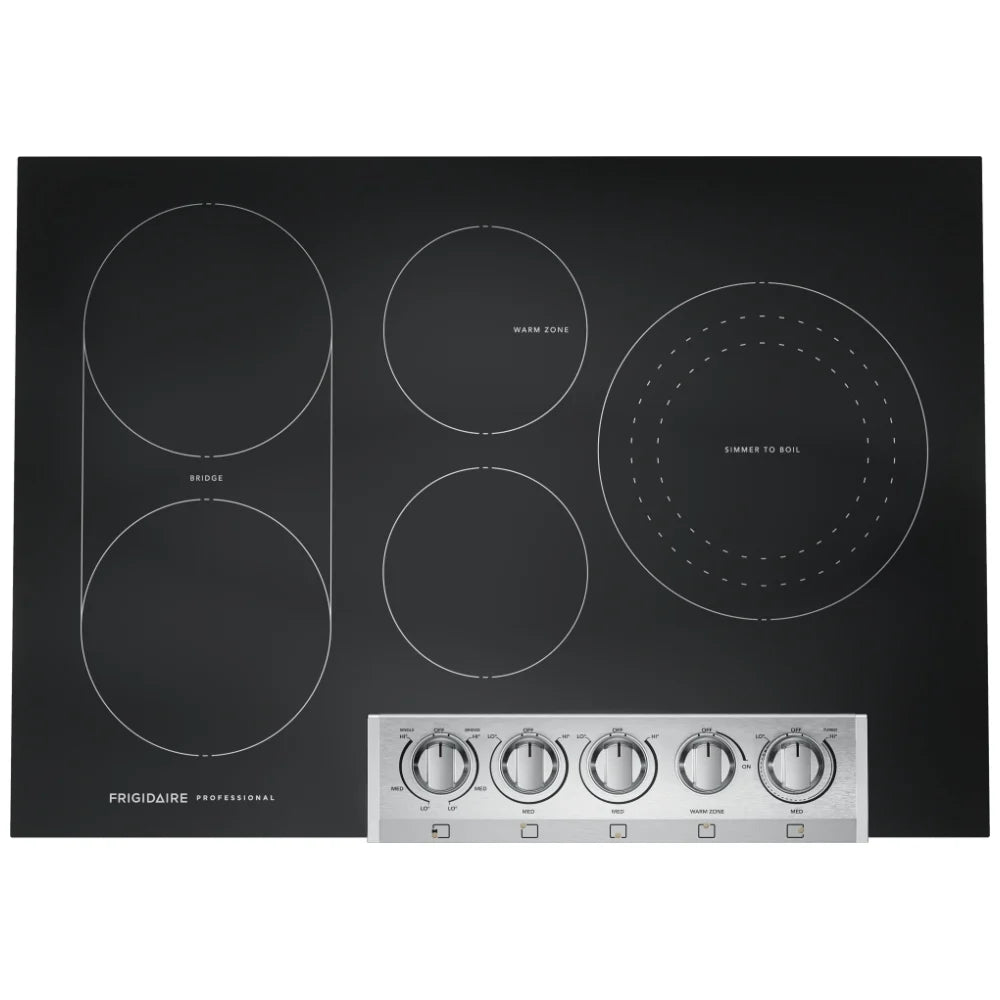 Frigidaire Professional Electric Cooktop 30 inch PCCE3080AF front view