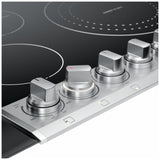 Frigidaire Professional PCCE3680AF Electric Cooktop, 36 inch Exterior Width, 5 Burners, 3,200 W Highest Element, Black Glass colour