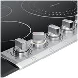 Frigidaire Professional PCCE3680AF Electric Cooktop, 36 inch Exterior Width, 5 Burners, 3,200 W Highest Element, Black Glass colour