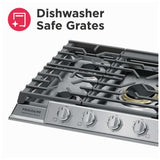 Frigidaire Professional PCCG3080AS Gas Cooktop, 30 inch Exterior Width, 5 Burners, 18,000 BTU Highest Burner, Stainless Steel colour