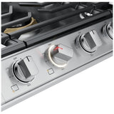 Frigidaire Professional PCCG3080AS Gas Cooktop, 30 inch Exterior Width, 5 Burners, 18,000 BTU Highest Burner, Stainless Steel colour