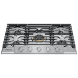 Frigidaire Professional PCCG3080AS Gas Cooktop, 30 inch Exterior Width, 5 Burners, 18,000 BTU Highest Burner, Stainless Steel colour