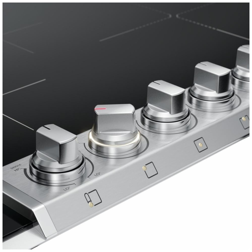 Frigidaire Professional PCCI3680AF Induction Cooktop, 36 inch Exterior Width, 5 Burners, Stainless Steel colour