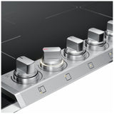 Frigidaire Professional PCCI3680AF Induction Cooktop, 36 inch Exterior Width, 5 Burners, 5,200 W Highest Element, Stainless Steel colour