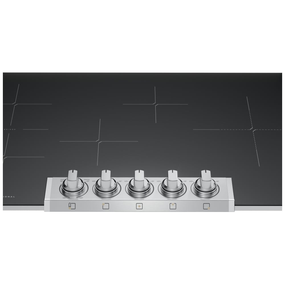 Frigidaire Professional PCCI3680AF Induction Cooktop, 36 inch Exterior Width, 5 Burners, Stainless Steel colour