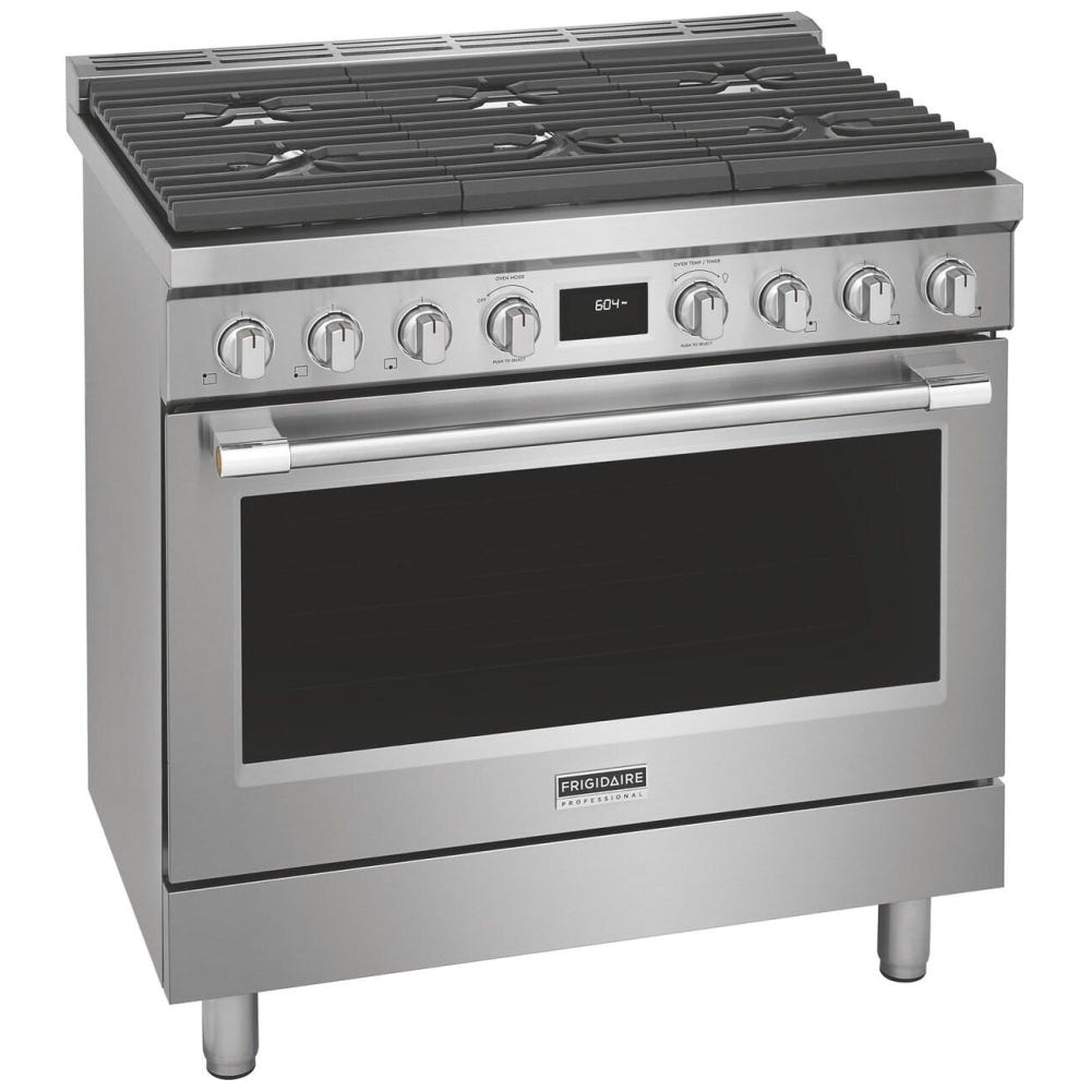 Frigidaire Professional 36 英寸双燃料独立式炉灶 PCFD3670AF