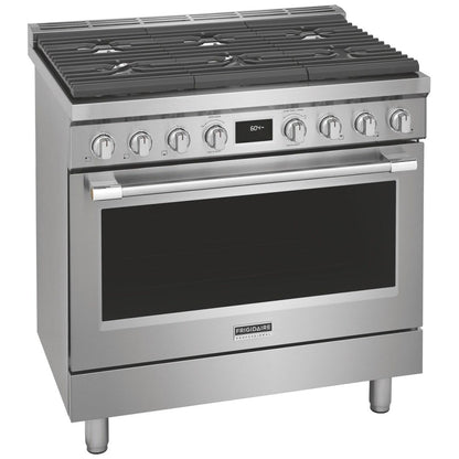 Frigidaire Professional 36 英寸双燃料独立式炉灶 PCFD3670AF