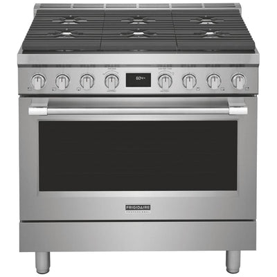 Frigidaire Professional 36" Dual-Fuel Freestanding Ranges PCFD3670AF