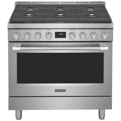 Frigidaire Professional 36" Dual-Fuel Freestanding Ranges PCFD3670AF