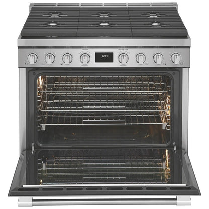 Frigidaire Professional 36 英寸双燃料独立式炉灶 PCFD3670AF