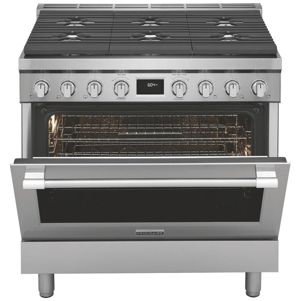 Frigidaire Professional 36 英寸双燃料独立式炉灶 PCFD3670AF