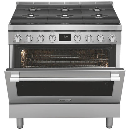 Frigidaire Professional 36 英寸双燃料独立式炉灶 PCFD3670AF