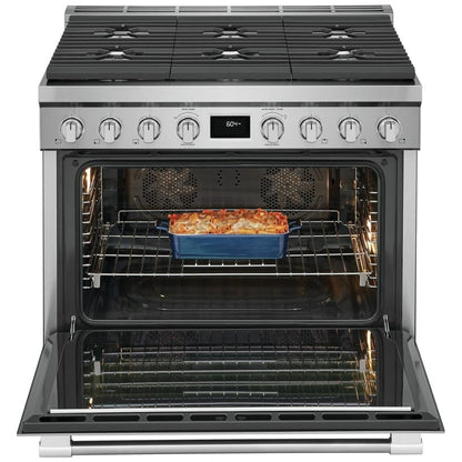 Frigidaire Professional 36" Dual-Fuel Freestanding Ranges PCFD3670AF