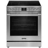 Frigidaire Professional PCFE308CAF Electric Range, 6.2 cu. ft. Capacity, 30 inch Exterior Width, Convection, 5 Burners, Yes, Self Clean, 3,200 W Highest Element, Stainless Steel colour